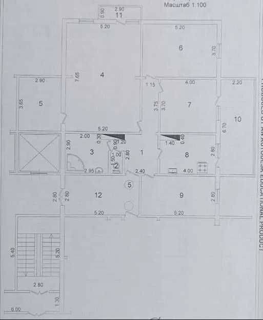 Нукусская ул.Пр-т Амир Темур Шох метро Ташкент 170 кв.м 4\2\12