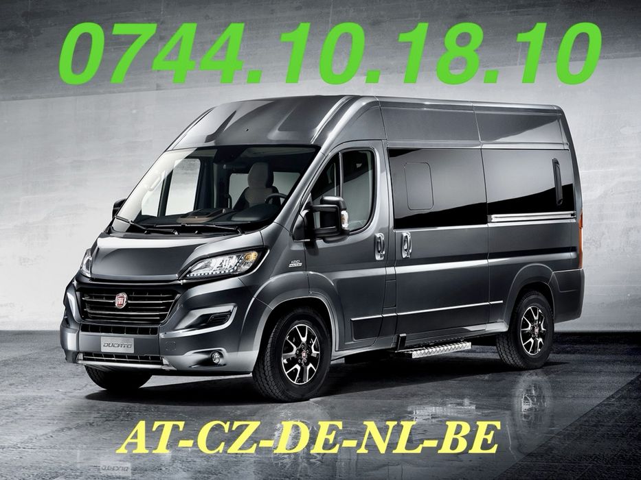 Transport Austria Cehia Germania Belgia Olanda Persoane/Auto/Colete