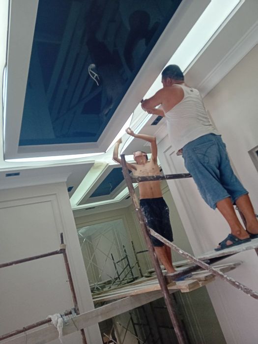 Натяжной Потолок Дизайнер Бесплатно Аксия 50  минг   Натяжные Потолки