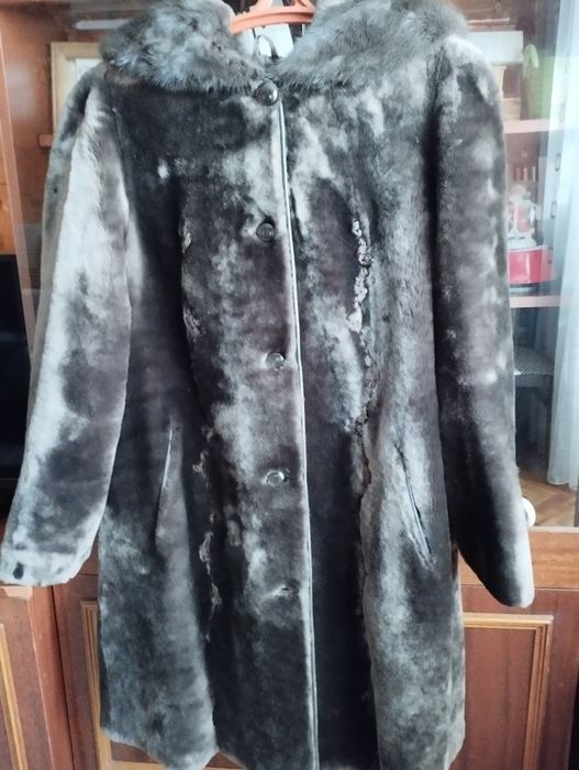 Шуба из мутона р,56