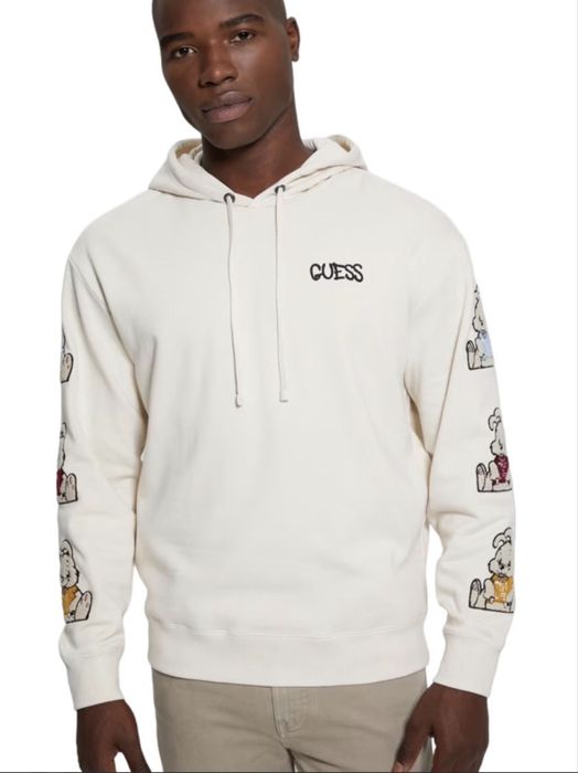 GUESS x Brandalised Graftiti By Bansky Hoodie/мъжки Owersize суичър XL