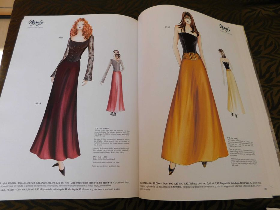 Списания Moda Marfy Italian Fashion Design /модели облекло