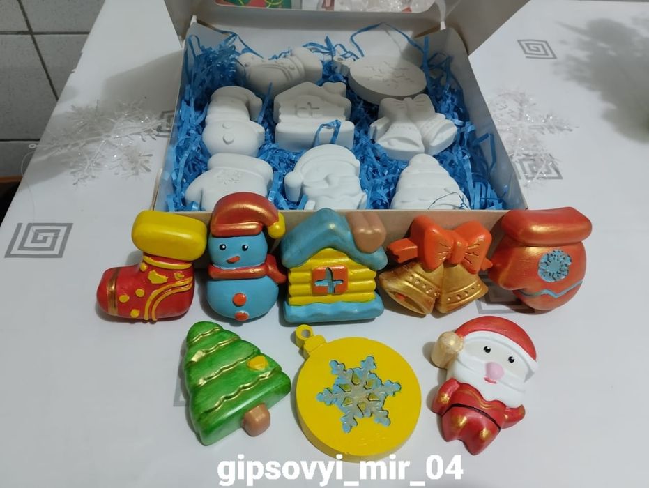 Фигурки из гипса по 100 тг! Распродажа!