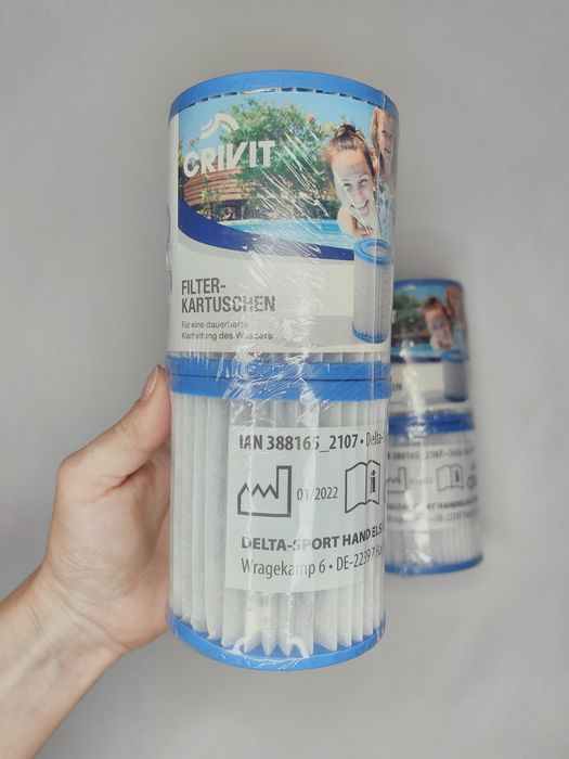 Cartus filtru pentru pompa filtrare apa piscina, set 2 buc