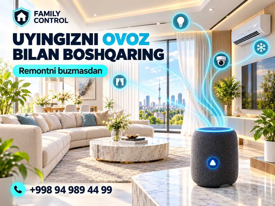 FAMILY CONTROL — oilangiz uchun aqlli qulaylik.