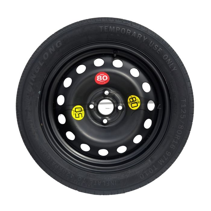 Нова резервна гума патерица за ALFA ROMEO 125/80R16 4x98x58,1