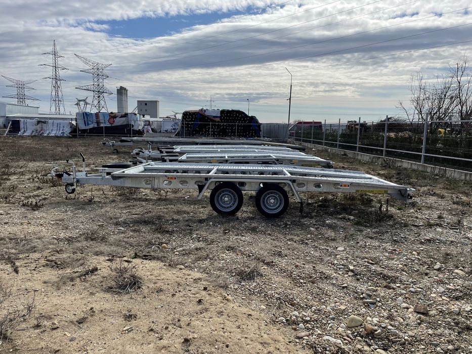 New 2026 Trailer auto 4m - 5m-6m-8,5m Platforma Slep Remorca Auto Noi