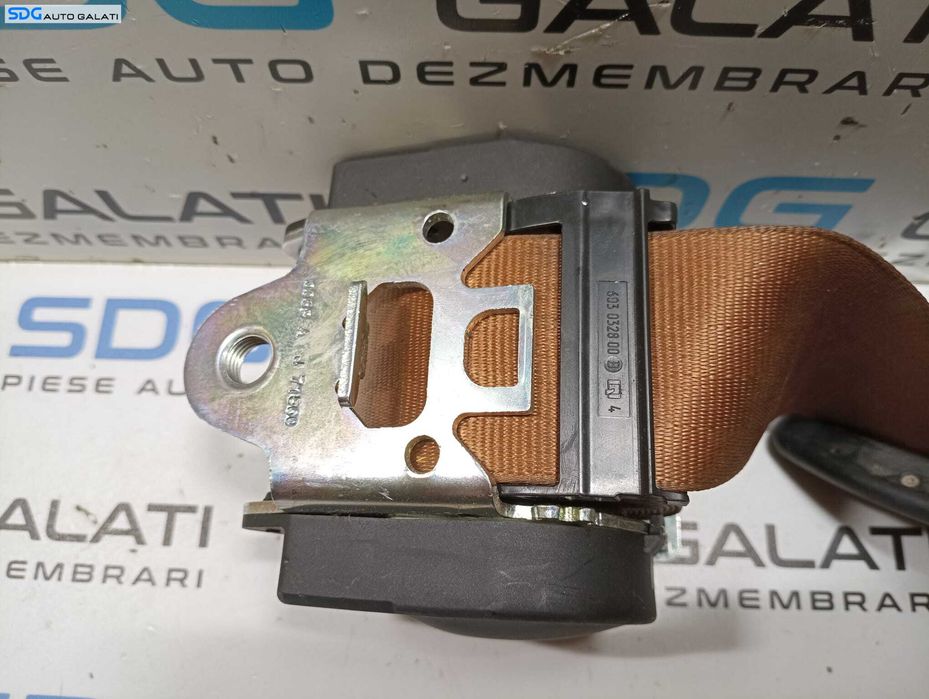 Centura Siguranta Dreapta Spate Audi A6 C6 2004 - 2011 Cod 4F0857805F 605828000 603032800 [M4472]