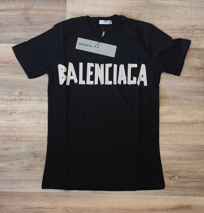 Мъжка блуза фланелка Balenciaga тениска 2024