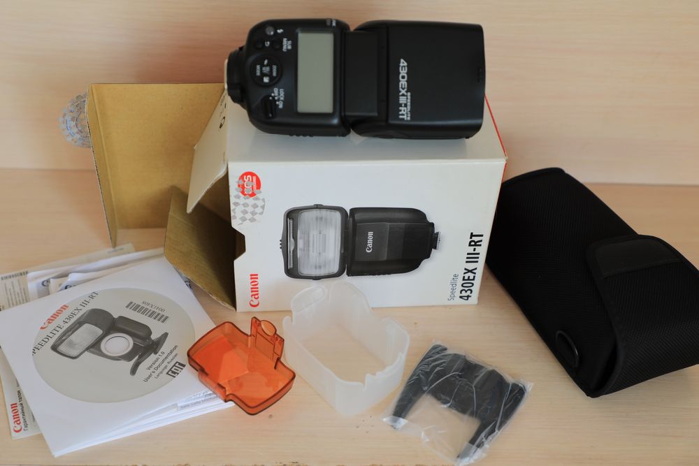 Вспышка Canon Speedlite 430EX lll-RT