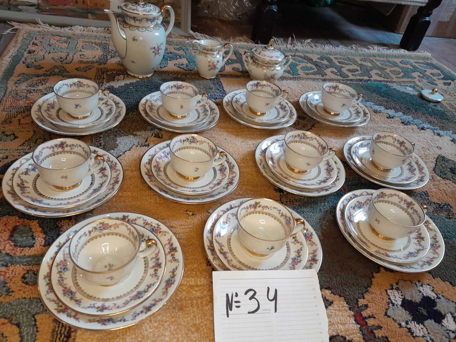 Порцеанов винтидж сервиз