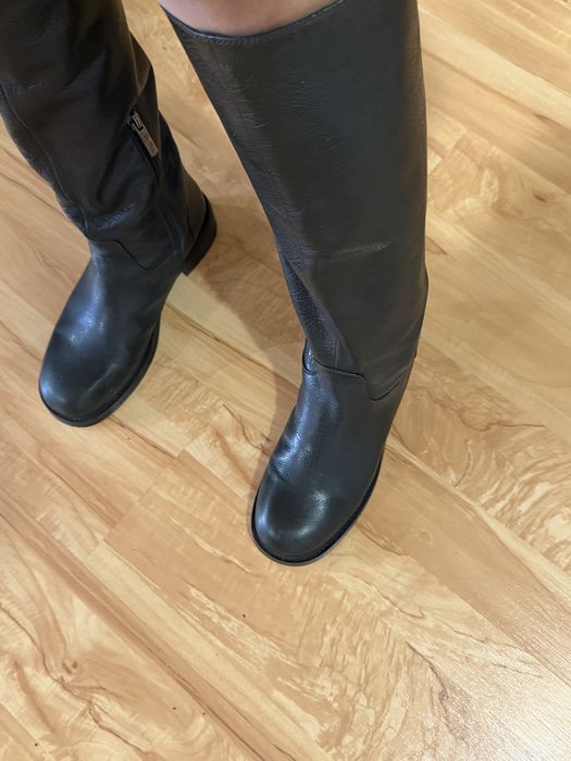 Сапоги натуральная кожа