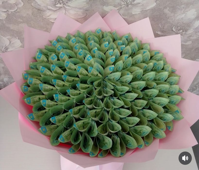 Денежные букеты.