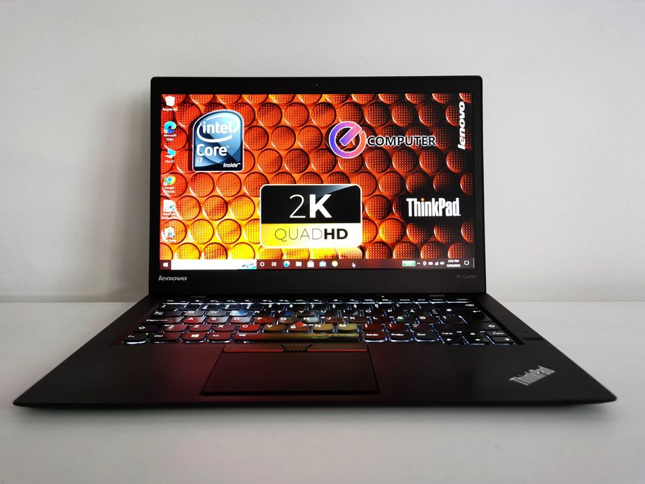 Laptop Lenovo X1 CARBON i7  nvme ultraslim FULLHD IPS. Garantie 1 an