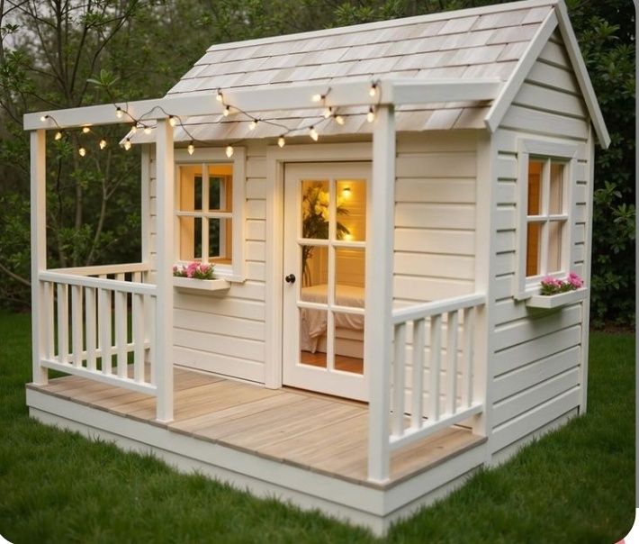 Детская площадка, домик