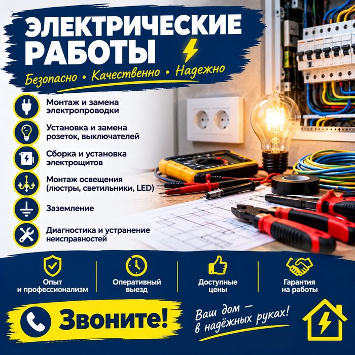 Работа с электрикой