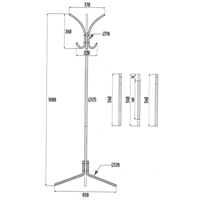 Продам прочную металлическую вешалку!