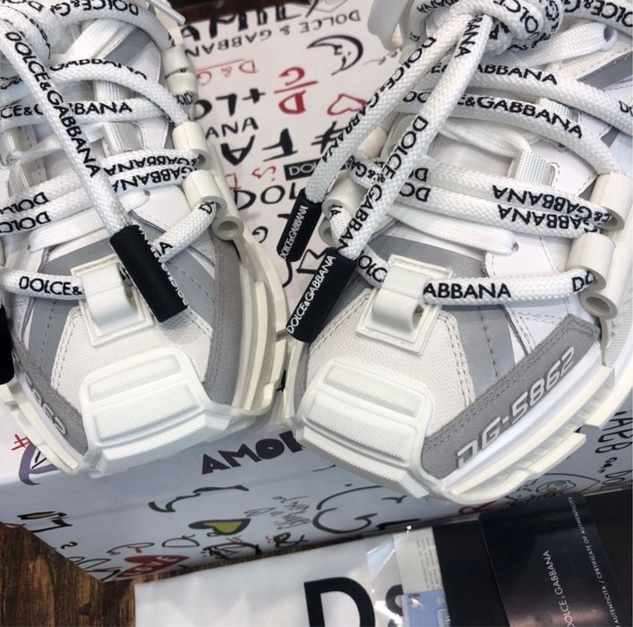 Adidasi Dolce Gabbana Space White