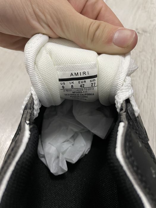 Adidasi Amiri Skeleton