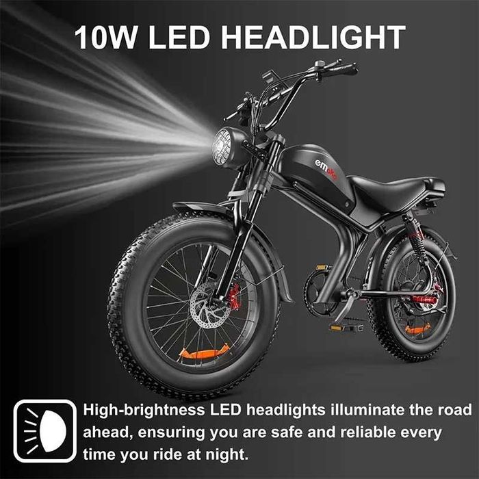 Електрически велосипед/колело EMOKO C93 PRO 1000W 23AH