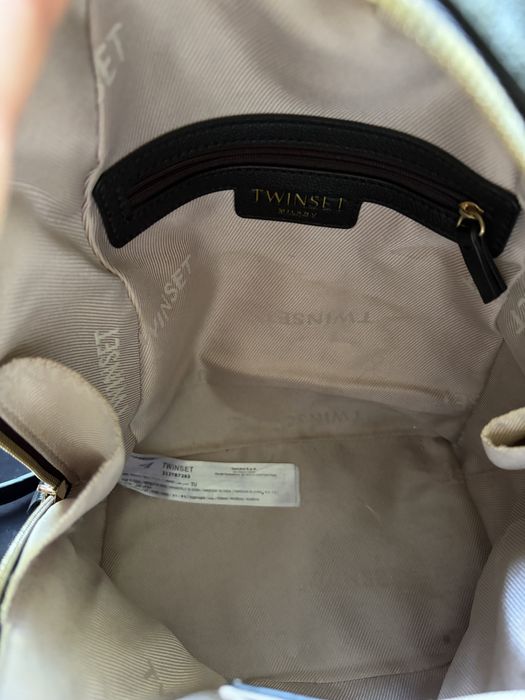 Twinset кожена раница