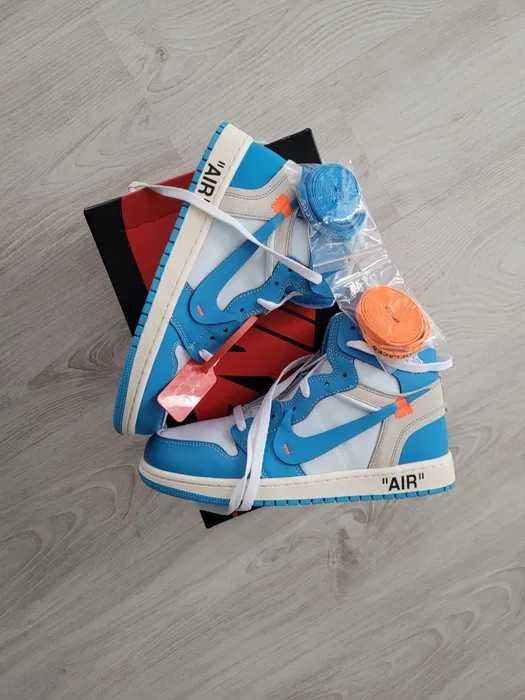 Jordan bleu best sale off white