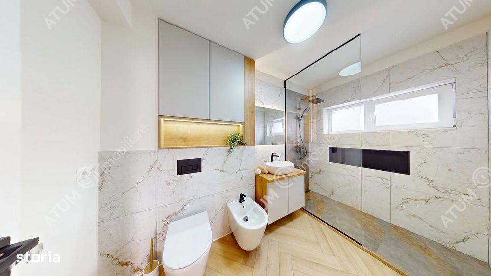 Penthouse 5 camere 3 bai parcare mobilat complet Turnisor Sibiu