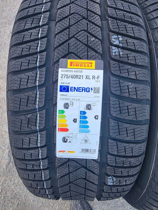 Anvelope noi iarna Pirelli runflat 275/40R21 315/35R21 omologare BMW DOT2026