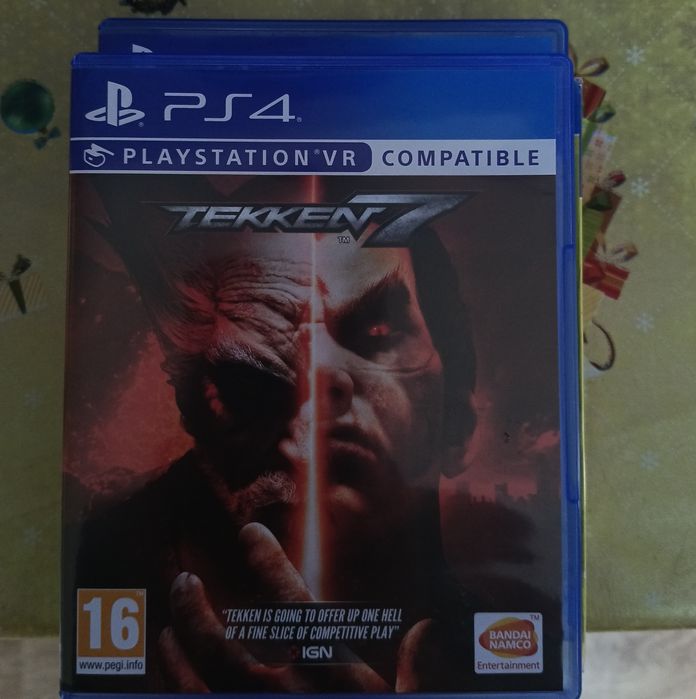 Tekken 7 на ps4 новый если обмен не интересует продам за 7 тысяч