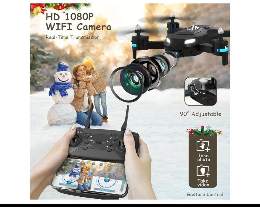 Drona WipKviey T26 Astronaut Quadcopter 1080hd camera