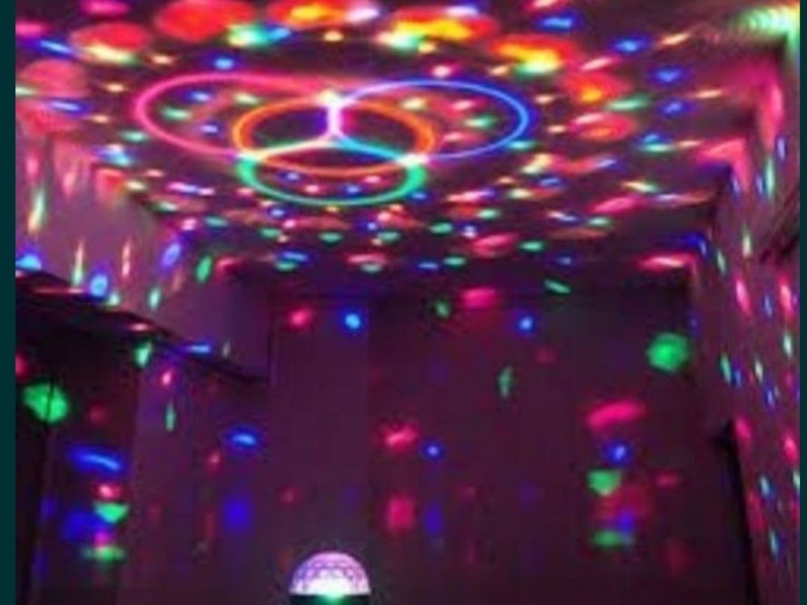 Светомузыка дискошар для любых праздников. Новые