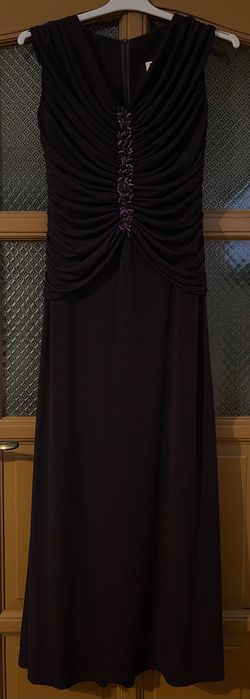 Rochie vișiniu închis elegantă