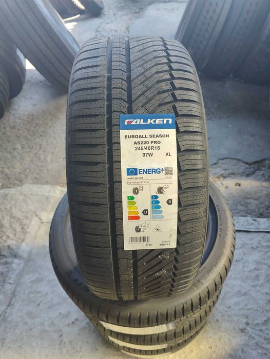 4 Нови всесезонни гуми гуми 245/40R18 Falken EuroAllSeason AS220 PRO XL 97W DOT4125