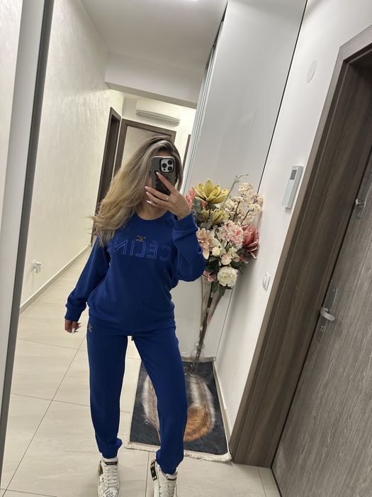 Trening damă nou cu etichetă, mărimea S – albastru electric