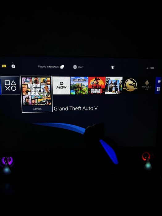 Прошитая Playstation 4 500gb