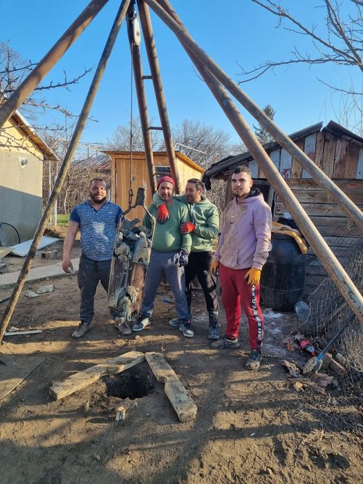 Foraje puturi prelungiri piloni denisipari