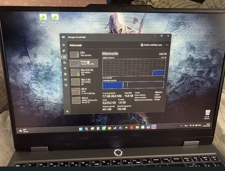 Lenovo LOQ 15ARP9 ryzen 7 7435HS  RTX 4050 24Gb DDR5