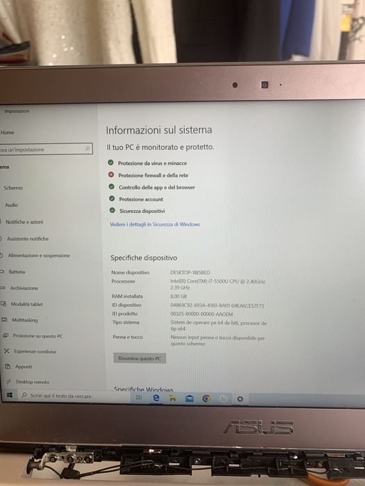 Laptop asus . Notebook  asus