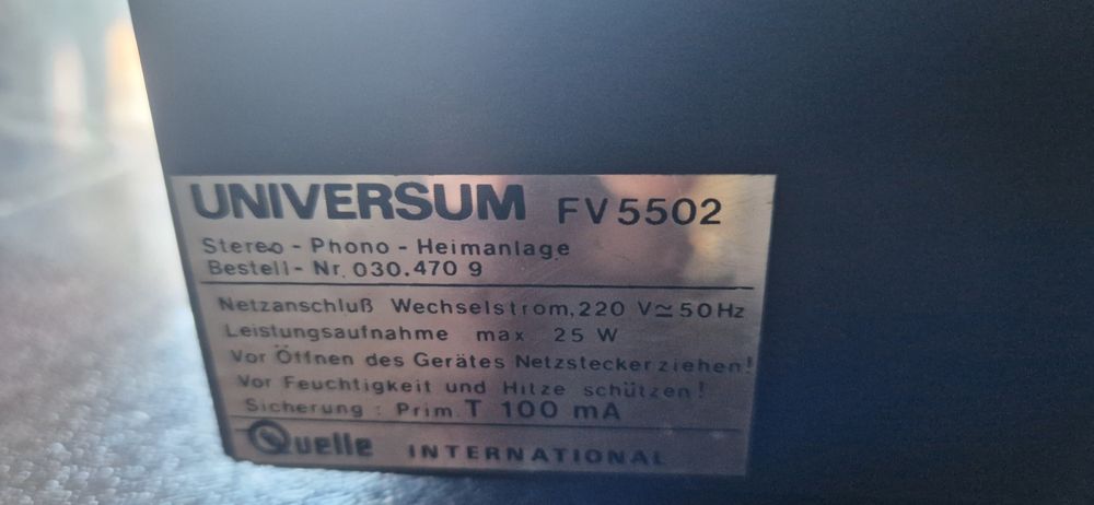 Pick-up Universum