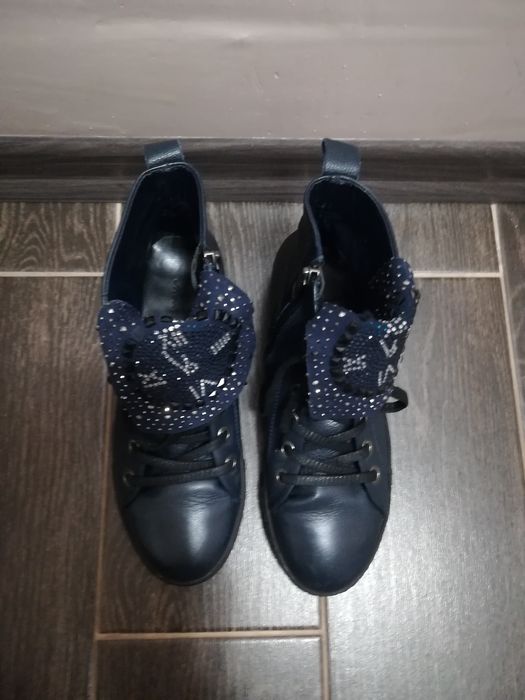 Боти естествена кожа