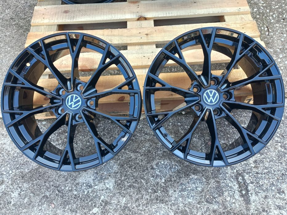 17"Vw GTI GTD Piano Black 7.5ж ет40 Golf Touran Passat Caddy Tiguan Je