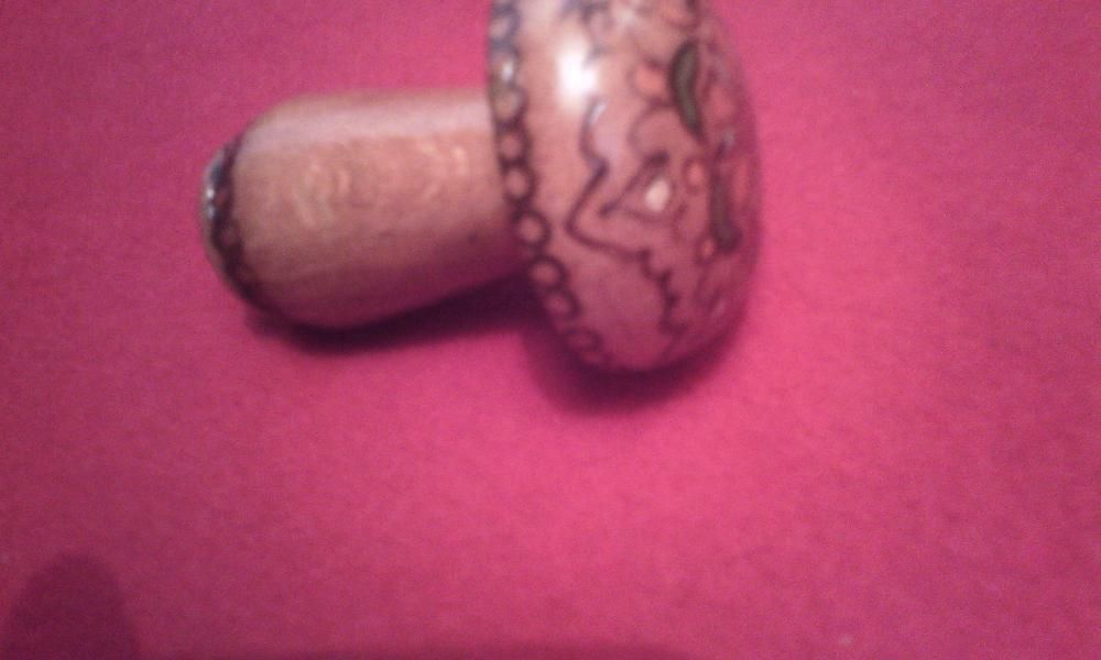 дървена гъбка, сувенир