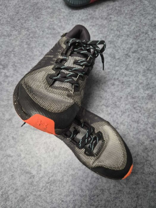 Adidas UNDER ARMOUR Charged Bandit Trail, marimea 40,5, culoare gri/portocaliu