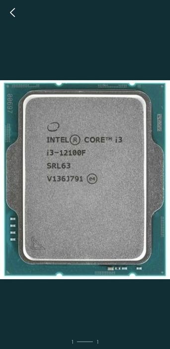 Intel core i3 12100f