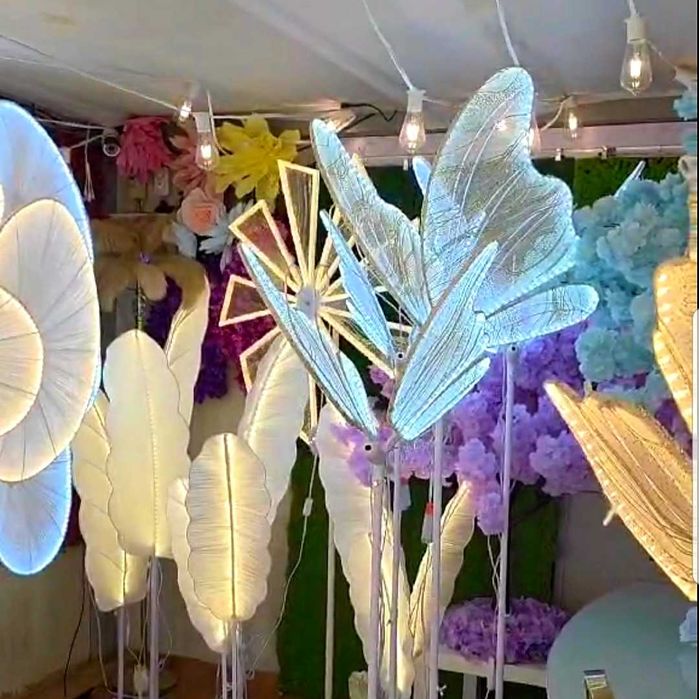 Led светеща пеперуда/ пеперуди