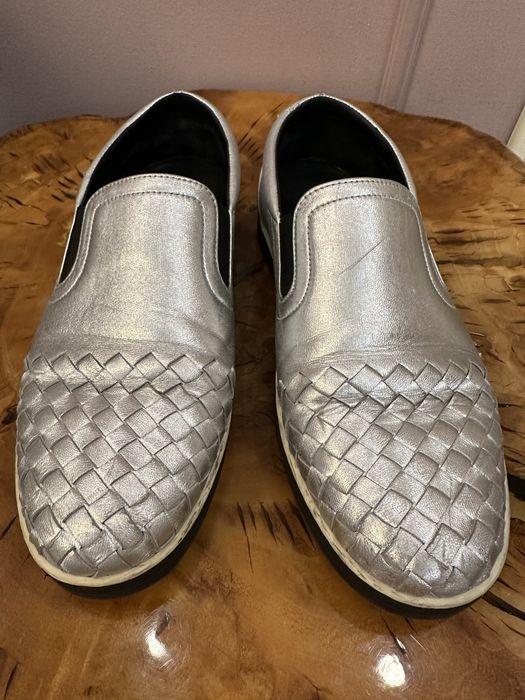 Лоферы  кожаные Ботега венета