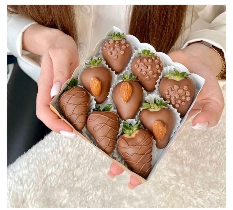 Шоколадты құлпынай. Клубника в шоколаде.