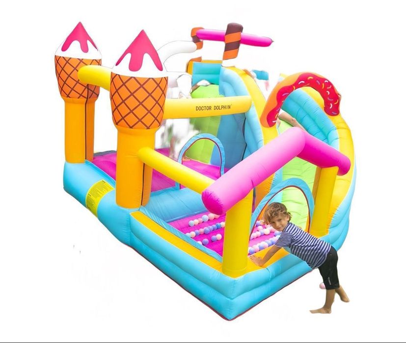 Надувной детские батут. Бесплатно доставка