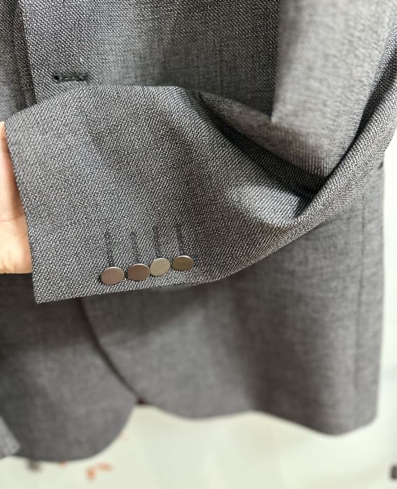 Costum elegant 3 piese cu vesta, Slim Fit, D”S Damat, marime 50