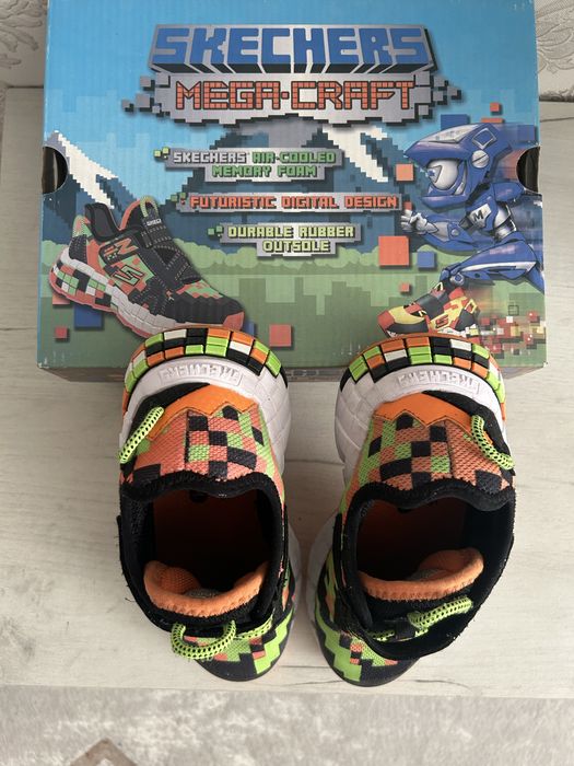 Детский кроссовки Skechers Minecraft размер 30